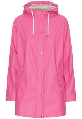 Roze (Magenta) regenjas van Ilse Jacobsen