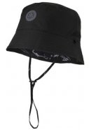 Marble print of zwarte Motion Bucket Rain Hat Urban Outdoor van Agu 2