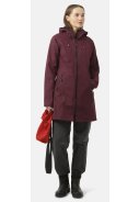 Maroon driekwart softshell regenjas van Ilse Jacobsen  3