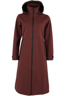Merlot lange regenjas Danedogwalker van Danefae
