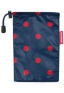 Mini maxi poncho mixed dots red 2