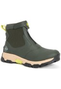 Moss / beige heren enkel laars Apex Zip van Muck Boots 1