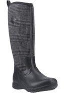 Muck Boots dameslaars Arctic Adventure zwart geruit