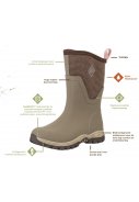 Muck Boots dameslaars Arctic Sport Mid II zwart / grijs 6