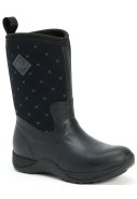 Muck Boots dameslaars Arctic Weekend Black Quilt Print 1