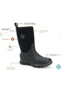 Muck Boots herenlaars Arctic Excursion Mid zwart / grijs 2