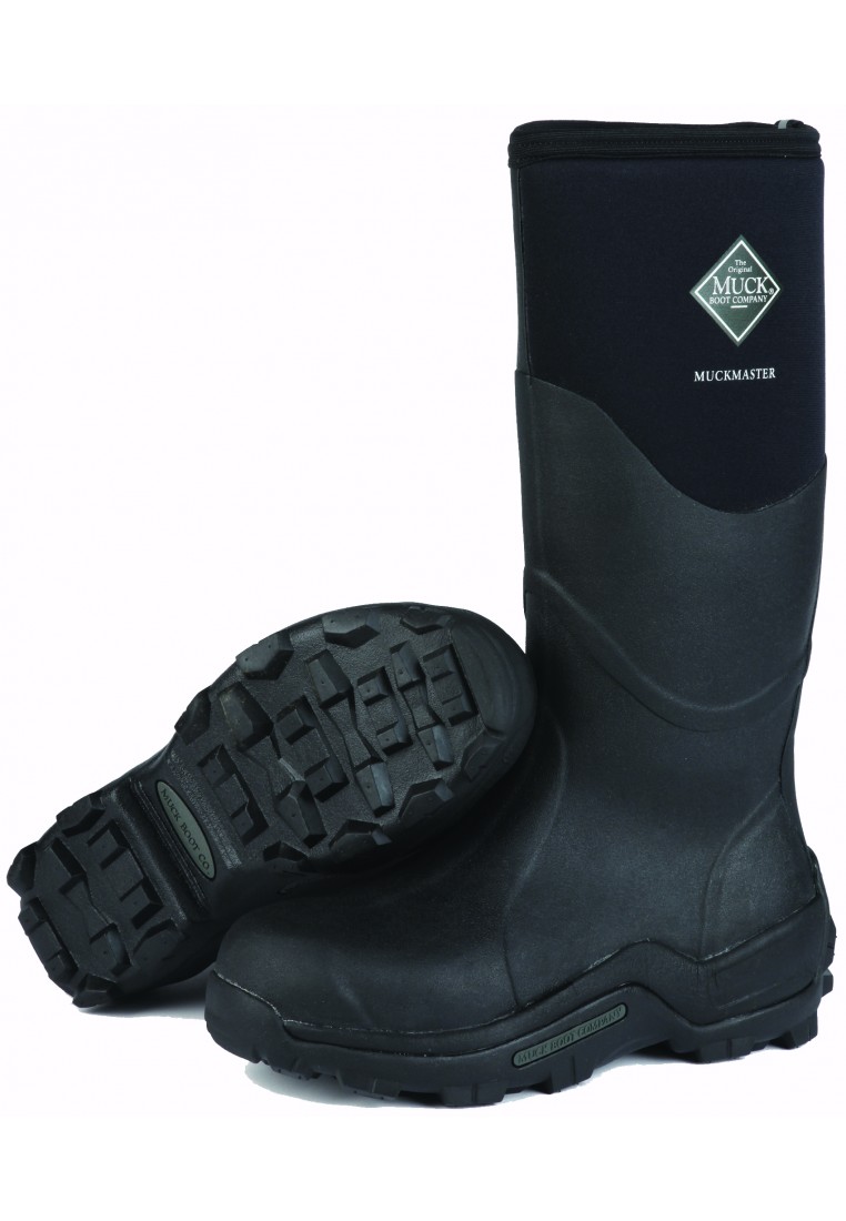 Muck Boots Muckmaster High outdoor laars zwart - Regenlaarzen