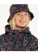 Navy Botanical regenhoed /  Bucket Hat van Danefae 2