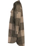 Army Green Check Mac Oversized Rain shirt Urban Outdoor van Agu 8