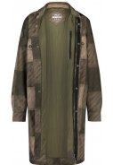 Army Green Check Mac Oversized Rain shirt Urban Outdoor van Agu 7