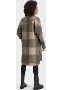 Army Green Check Mac Oversized Rain shirt Urban Outdoor van Agu 5