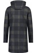 Navy Green Check Mac Rain Coat Urban Outdoor van Agu 2