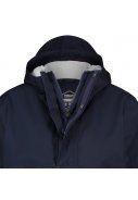 Navy / Navy print winter rain anorak Urban Outdoor van Agu 7