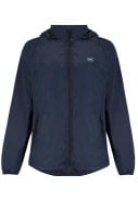 Navy / neon blauwe regenpak van Mac in a Sac (Neon blauwe broek met volledige rits) 2