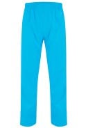Navy / neon blauwe regenpak van Mac in a Sac (Neon blauwe broek met volledige rits) 3