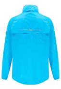 Neon blauw / gele regenpak van Mac in a Sac (Neon gele broek met volledige rits) 5