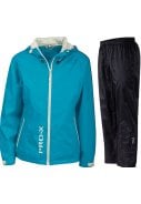 Turquoise regenpak Lady Flash van Pro-X Elements