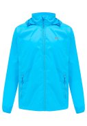 Neon blauwe regenpak van Mac in a Sac (Neon blauwe broek met volledige rits) 6