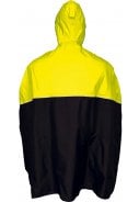 Neon geel / Charcoal fiets poncho Trento van Pro-X Elements 2