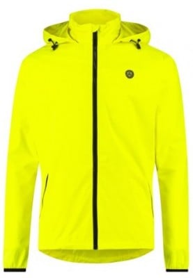 Neon geel Essential regenjas van Agu Go