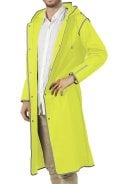 Neon gele City Trench regenjas van Perletti