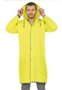 Neon gele City Trench regenjas van Perletti 2