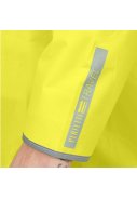 Neon gele City Trench regenjas van Perletti 4