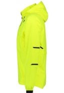 Neon gele compact heren regenjas Hi-vis Commuter jacket van Agu 2