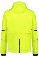 Neon gele compact heren regenjas Hi-vis Commuter jacket van Agu 3