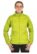 Neon gele lichtgewicht dames regenjas Packable van Pro-X Elements 4