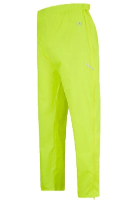 Neon gele regenbroek met volledige rits van Mac in a Sac