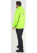 Neon gele regenjas Windbreaker van Perletti 2