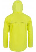 Neon gele heren regenpak Stow and Go van Highlander 3