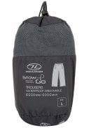 Neon gele heren regenpak Stow and Go van Highlander 7
