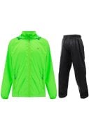 Neon groen regenpak van Mac in a Sac