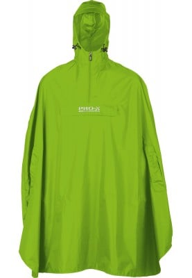 Neon groene fiets poncho Pasofino van Pro-X Elements