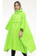 Neon groene regenponcho van Mac in a Sac 4