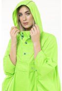 Neon groene regenponcho van Mac in a Sac 5