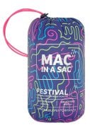 Neon Jazz festival regenponcho van Mac in a Sac 3