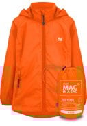 Neon oranje kinderregenjas van Mac in a Sac