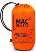 Neon oranje regenponcho van Mac in a Sac  2