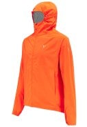 Neon Oranje ultra lichtgewicht heren regenjas Venture