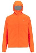 Neon Oranje ultra lichtgewicht heren regenjas Venture 8