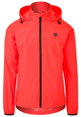 Neon rood/oranje Essential regenjas van Agu Go