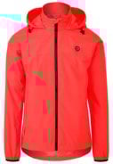 Neon rood/oranje Essential regenjas van Agu Go