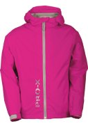 Neon roze kinder regenpak Flashy van Pro-X Elements 2