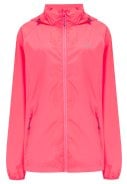 Neon roze regenjas van Mac in a Sac