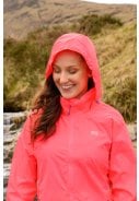 Neon roze regenpak van Mac in a Sac (broek met volledige rits) 7