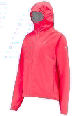 Neon Roze lichtgewicht dames regenjas Venture 