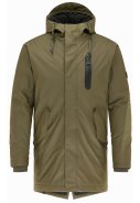 Olive heren regenjas Bivoy van Ragwear 1